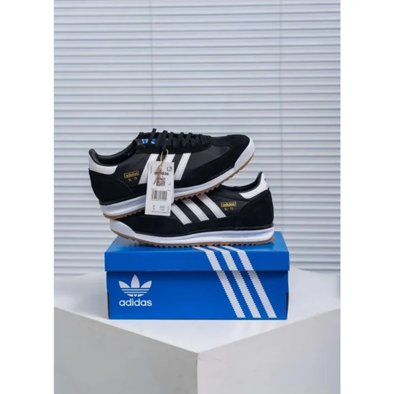Stylish Adidas Sl 72 Shoes Black White For Men (WS280) - stayhit.in
