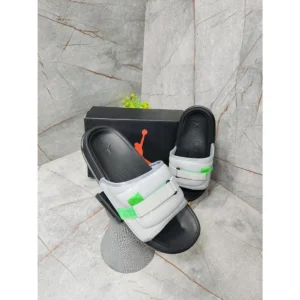Stylish Air Jordan Super Slides Play Black Grey For Men (HS377) - stayhit.in