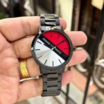 Stylish Armani Exchange Watch Black Chain Strap For Men