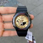 Stylish Casio G shock Gm2100 Watch Gold Dial For Men
