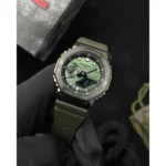 Stylish Casio G shock Gm2100 Watch Green Dial For Men