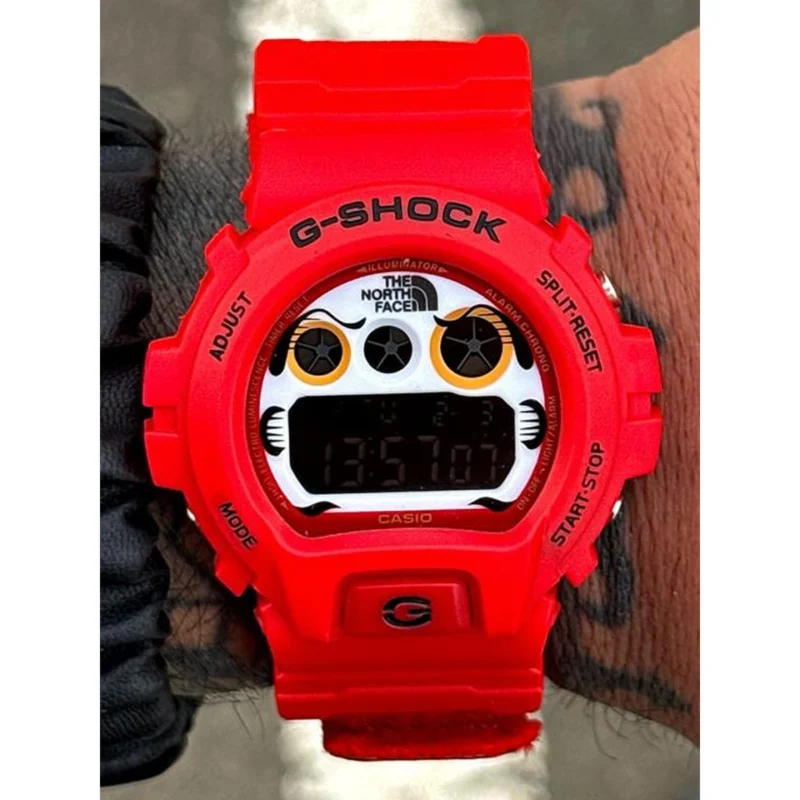 Stylish Casio G Shock X Supreme Watch Red Black For Men (BOT3877) - stayhit.in