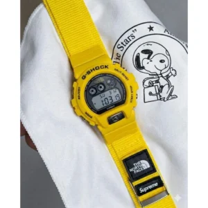 Stylish Casio G Shock X Supreme Watch Yellow For Men (BOT3885) - stayhit.in