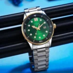 Stylish Citizen Watch Gold TT Green For Men (BOT3733) - stayhit.in