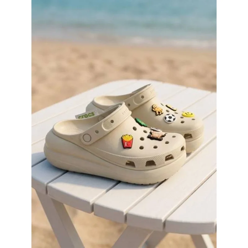 Stylish Crocs Crush Clogs Bone For Men (FGS73) - stayhit.in