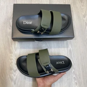 Stylish Dior Aqua Sandal Green For Men (HS444) - stayhit.in
