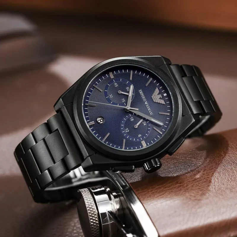 Stylish Emporio Armani Federico Watch For Men (LAB619) - stayhit.in