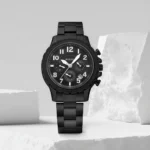 Stylish Fossil Bannon Watch Black For Men (LAB950) - stayhit.in