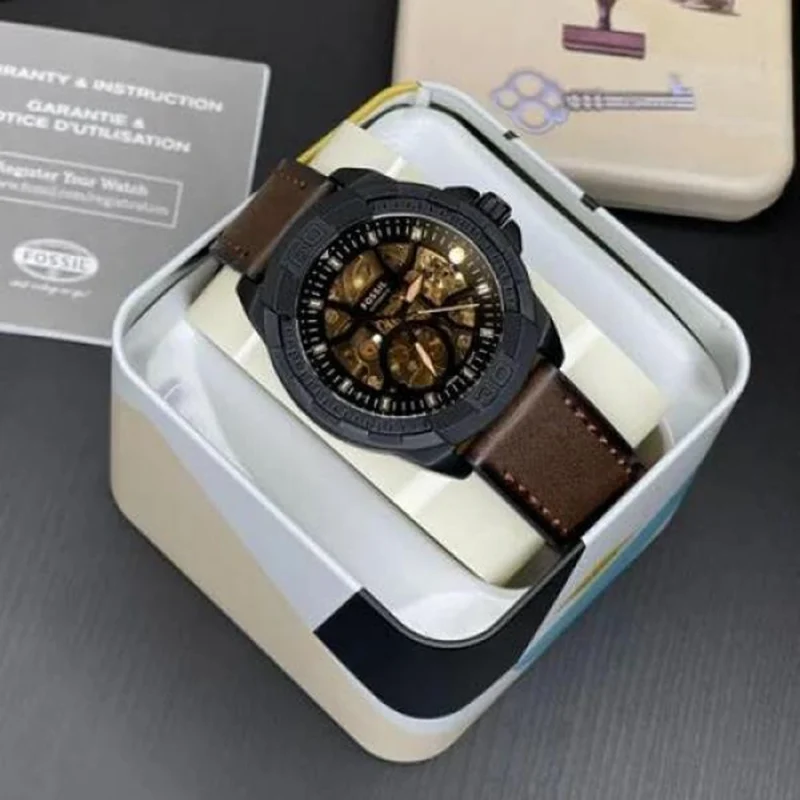 Stylish Fossil Bronson Watch Automatic For Men (BOT3172) - stayhit.in