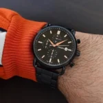 Stylish Fossil Commuter Watch Chain Strap For Men