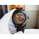 Stylish Fossil Everett Bq2429 Watch Lite Hide Automatic For Men