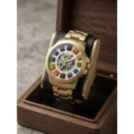 Stylish Fossil Grant Automatic Watch Skeleton For Men