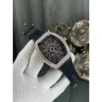 Stylish Frank Muller Yachting Watch Black Vanguard For Men (JH500) - stayhit.in
