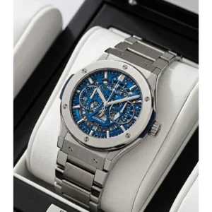 Stylish Hublot Fusion Aero Watch Chronograph For Men (LAB743) - stayhit.in