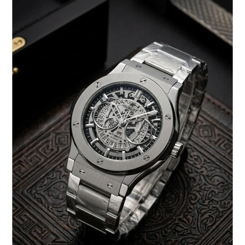 Stylish Hublot Fusion Aero Watch For Men (LAB746) - stayhit.in