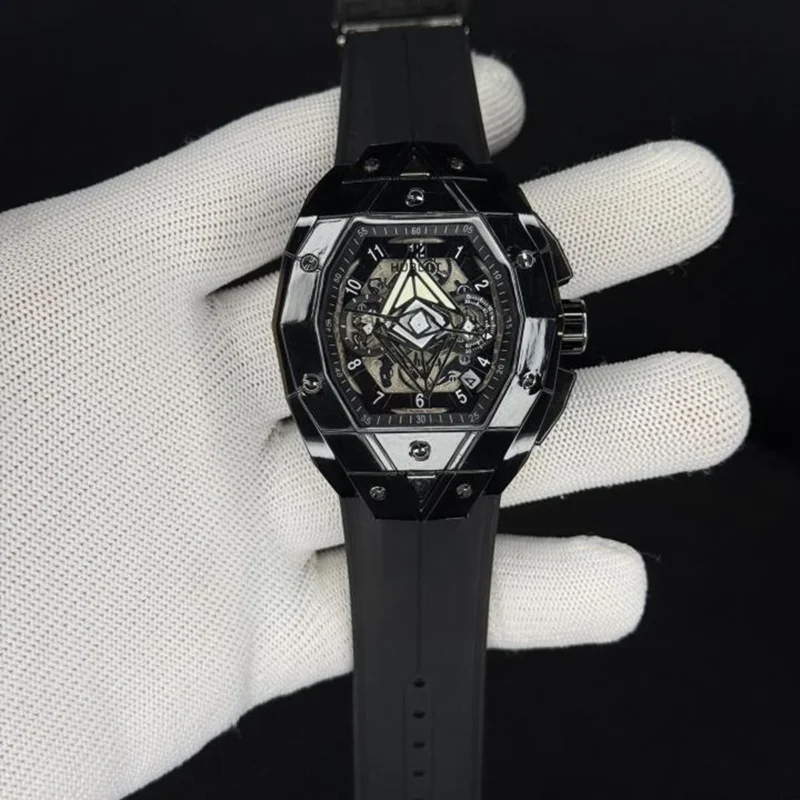 Stylish Hublot Spyder Watch Black For Men (BOT3088) - stayhit.in