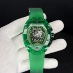 Stylish Hublot Spyder Watch Green For Men (BOT3090) - stayhit.in