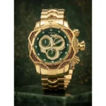 Stylish Invicta Watch Golden Green For Men (BOT3098) - stayhit.in