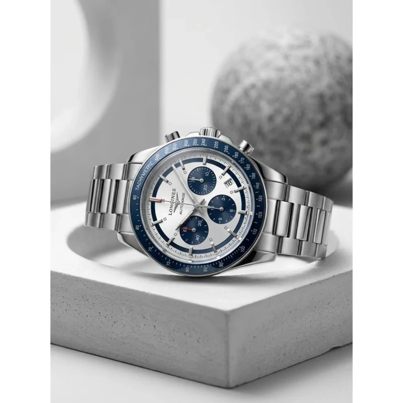 Stylish Longines Conquest Chronograph Watch For Men (LAB791) - stayhit.in