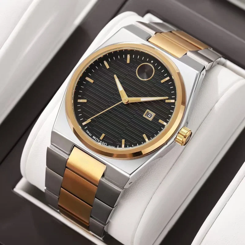 Stylish Movado Bold Quest Watch For Men (LAB690) - stayhit.in