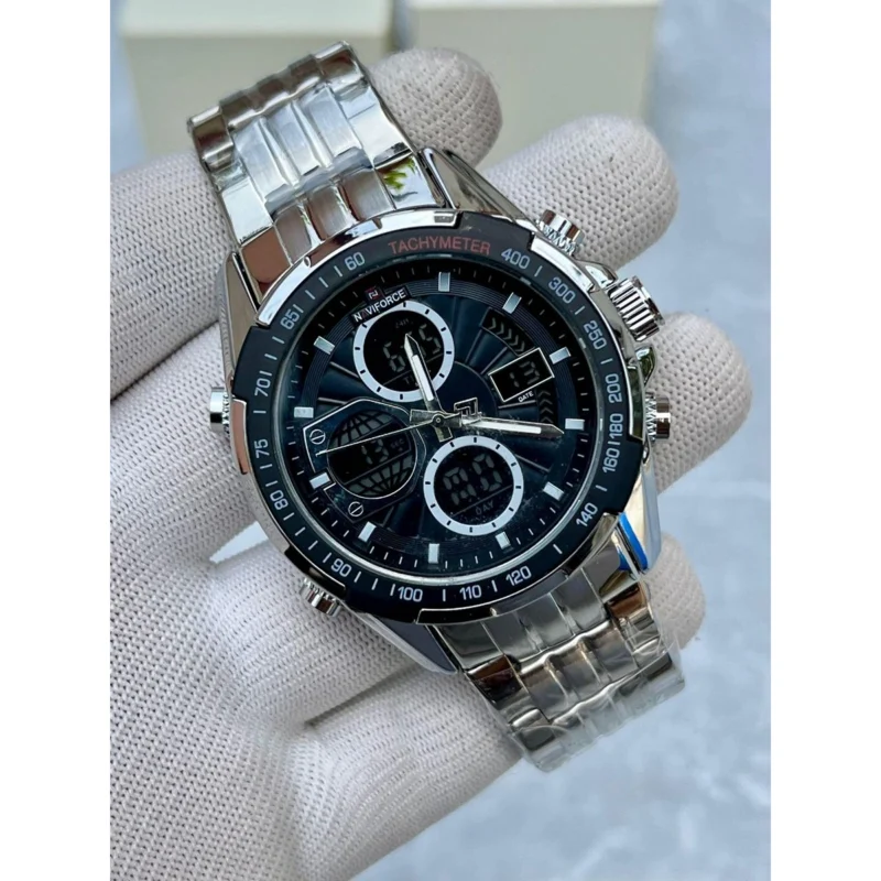 Stylish Navi Force Digital Watch For Men (LAB844) - stayhit.in