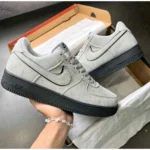Stylish Nike Air Force Suede Black For Men (WS273) - stayhit.in