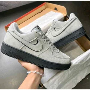 Stylish Nike Air Force Suede Black For Men (WS273) - stayhit.in