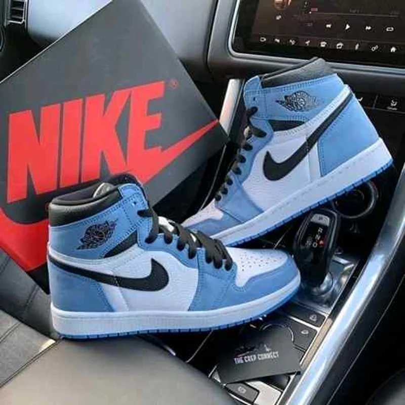 Stylish Nike Air Jordan 1 High Shoes Og University Blue For Men (WS262) - stayhit.in