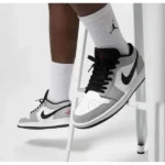 Stylish Nike Air Jordan 1 Low Light Smoke Grey Shoes For Men