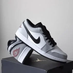 Stylish Nike Air Jordan 1 Low Light Smoke Grey Shoes For Men (BOT2670) - stayhit.in
