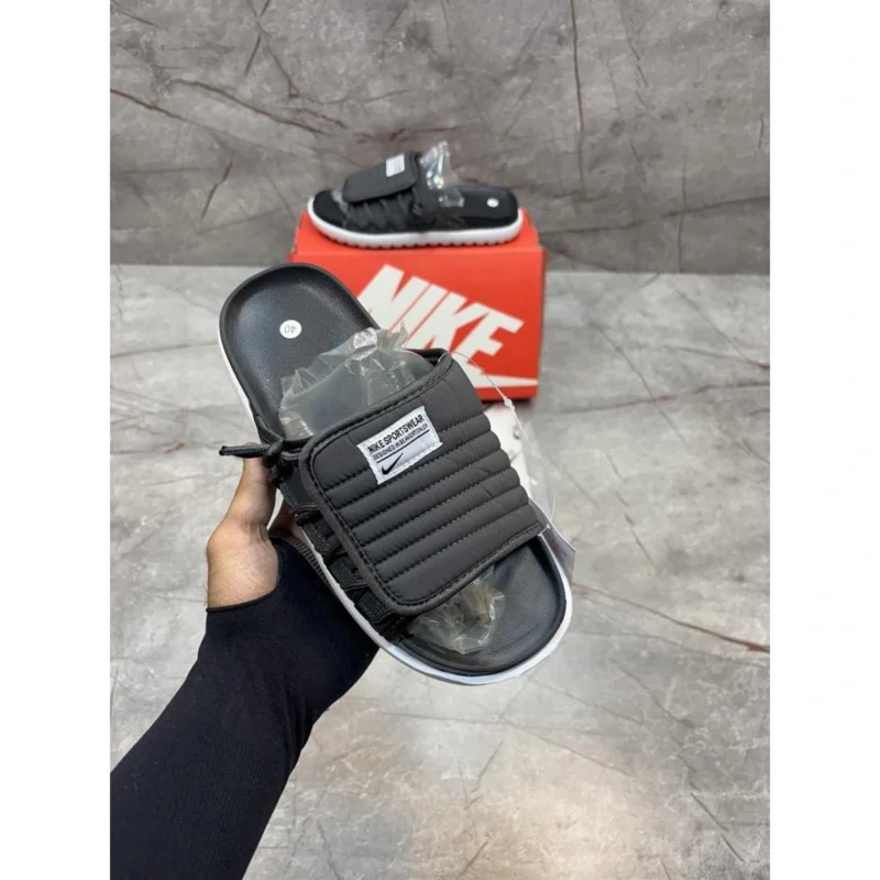 Stylish Nike Asuna 2 Slides Grey For Men (HS350) - stayhit.in