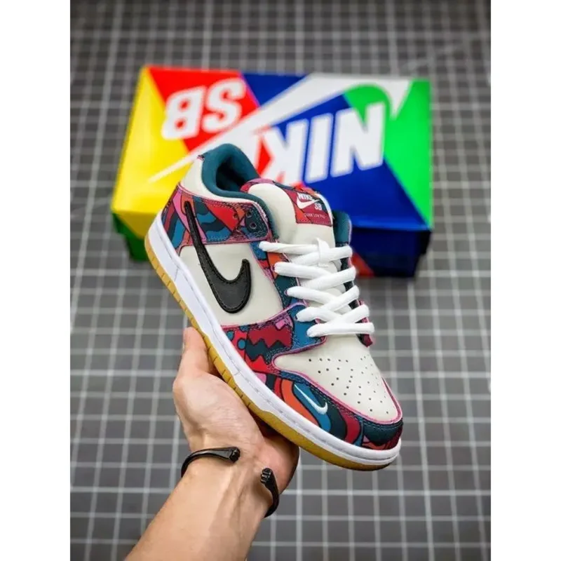 Stylish Nike Sb Dunk Low Parra Shoes For Men (BOT2671) - stayhit.in