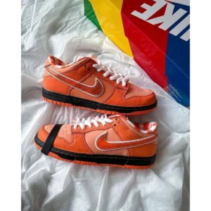 Stylish Nike Sb Dunk Low Shoes Concepts Orange Lobster For Men (SOS234) - stayhit.in