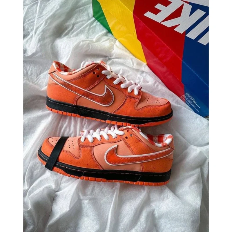 Stylish Nike Sb Dunk Low Shoes Concepts Orange Lobster For Men (SOS234) - stayhit.in