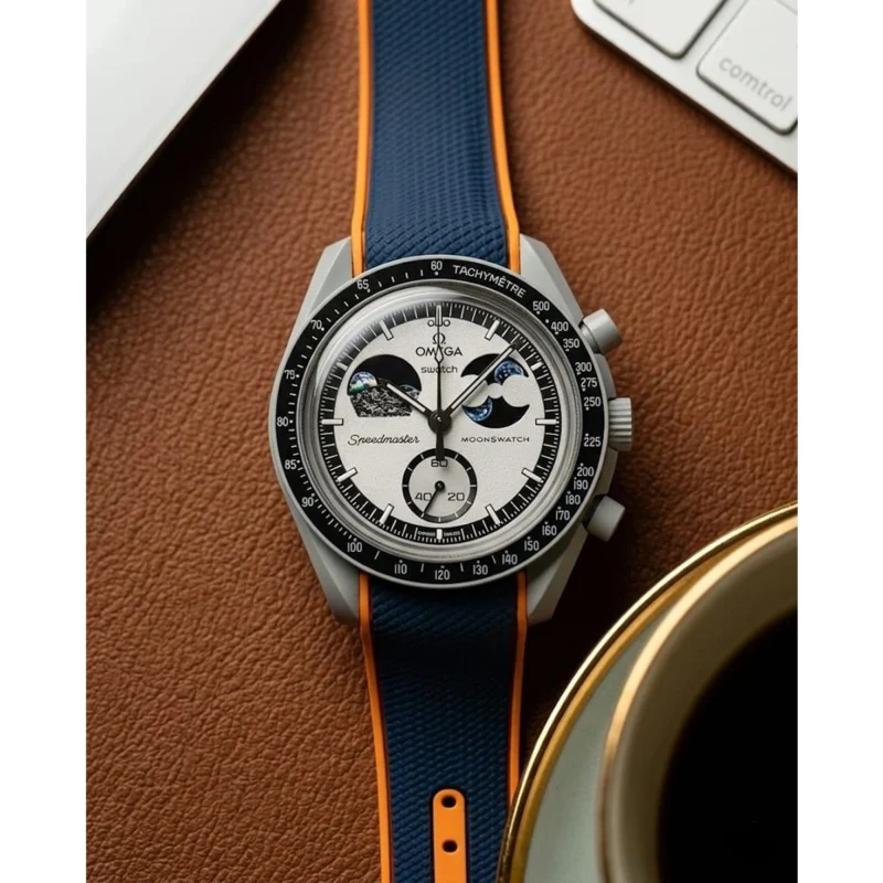 Stylish Omega Moon Watch For Men (LAB784) - stayhit.in