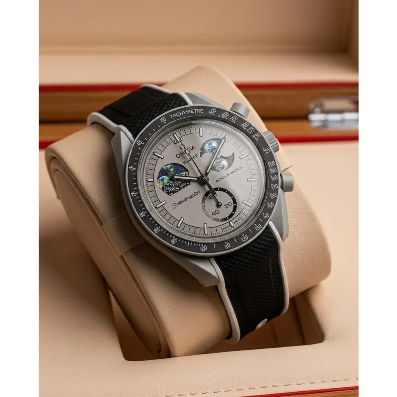 Stylish Omega Moon Watch For Men (LAB785) - stayhit.in