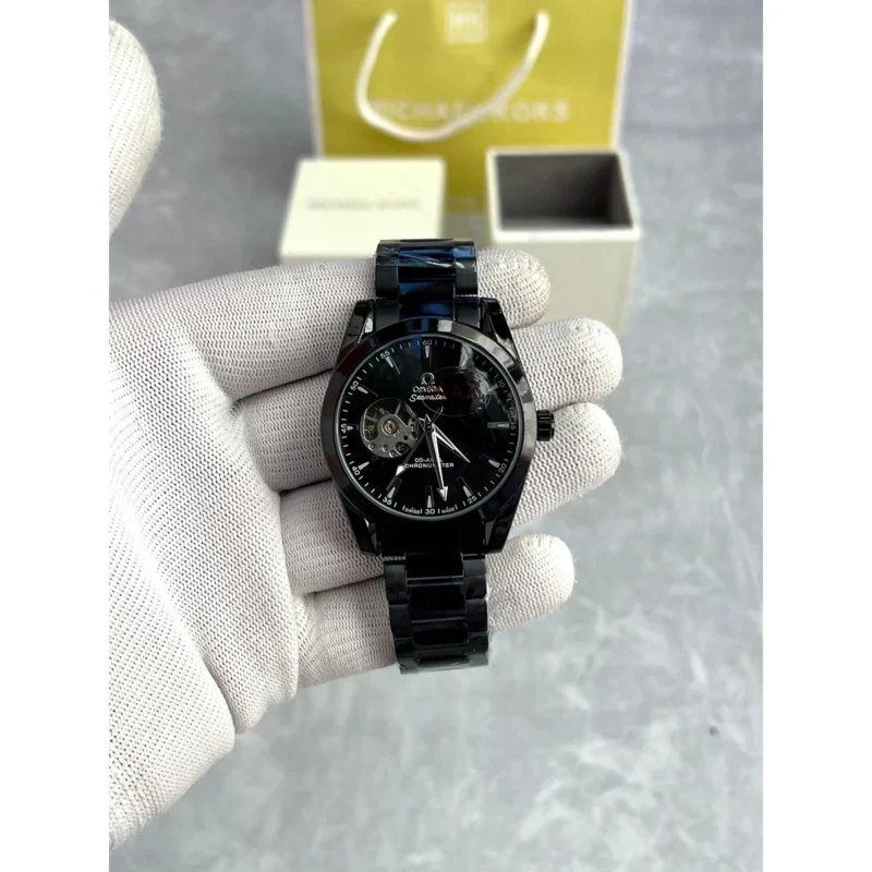 Stylish Omega Seamaster Watch Open Heart For Men (LAB953) - stayhit.in
