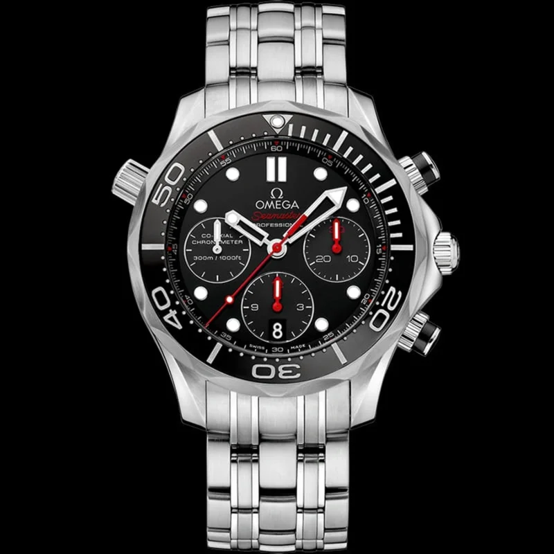 Stylish Omega Seamster Diver 300M Watch Chain Strap For Men (SOS559) - stayhit.in