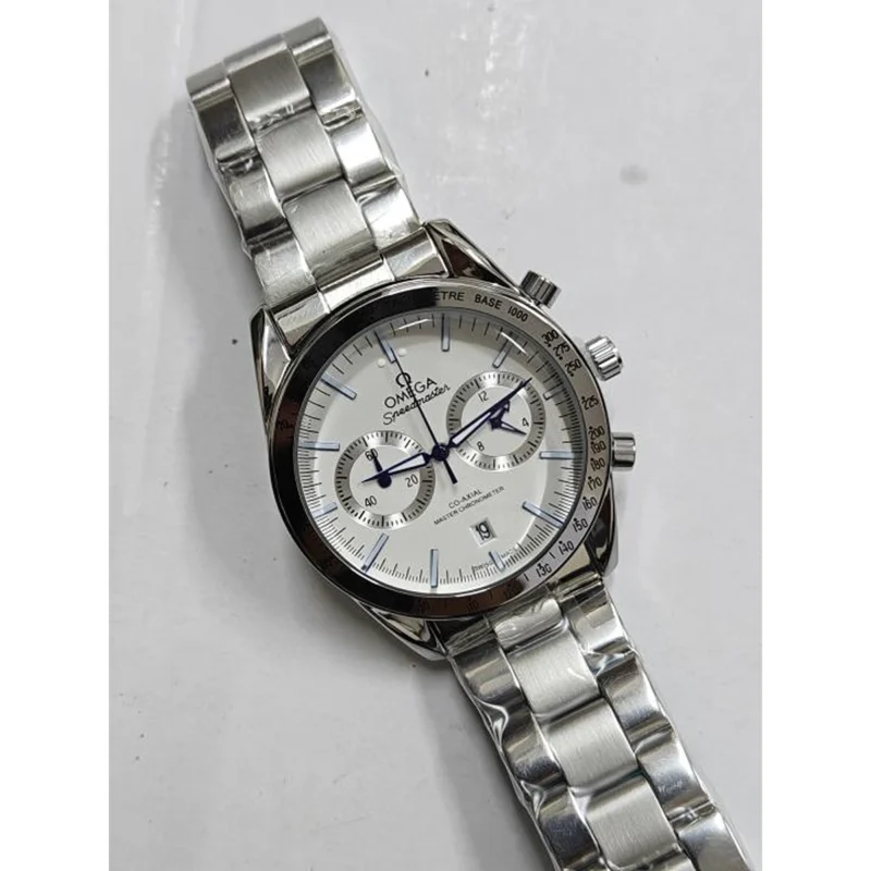 Stylish Omega Speedmaster Co Axial Watch Chronograph For Men (BOT3720) - stayhit.in