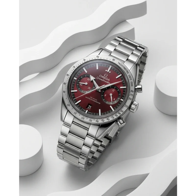 Stylish Omega Speedmaster Co Axial Watch For Men (BT318) - stayhit.in