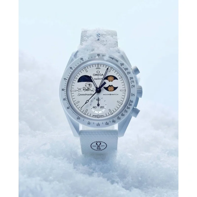 Stylish Omega Speedmaster X Swatch For Men (SOS561) - stayhit.in