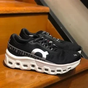 Stylish On Cloud Monster 2 Shoes Black White For Men (BOT2672) - stayhit.in