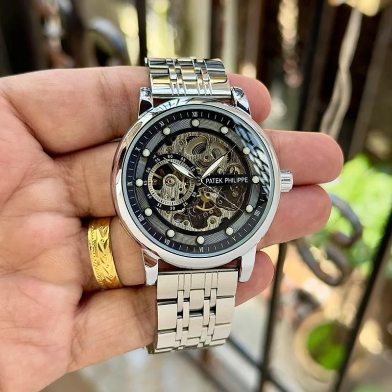 Stylish Patek Philippe Skeleton Watch Automatic For Men (BOT3035) - stayhit.in
