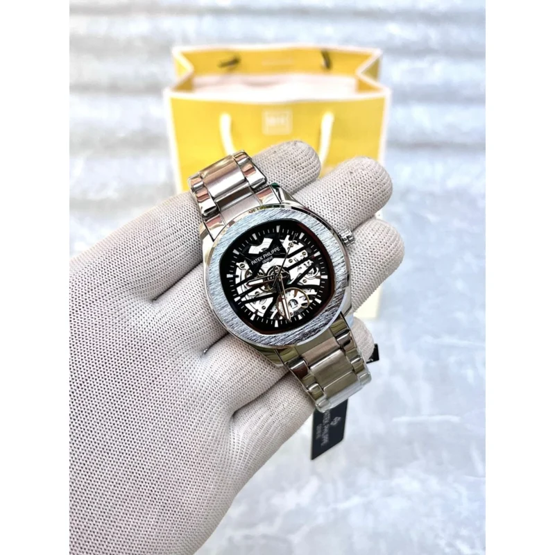 Stylish Patek Philippe Skeleton Watch Quartz For Men (LAB723) - stayhit.in