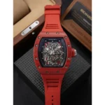Stylish Richard Mille Watch Red Black For Men (BOT3725) - stayhit.in