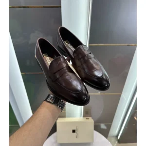 Stylish Roash Concept Loafers Brown For Men (JH658) - stayhit.in