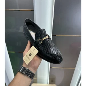 Stylish Roash Formal Loafers Black For Men (JH661) - stayhit.in