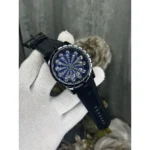 Stylish Roger Dubuis Watch Silver Blue For Men (JH478) - stayhit.in