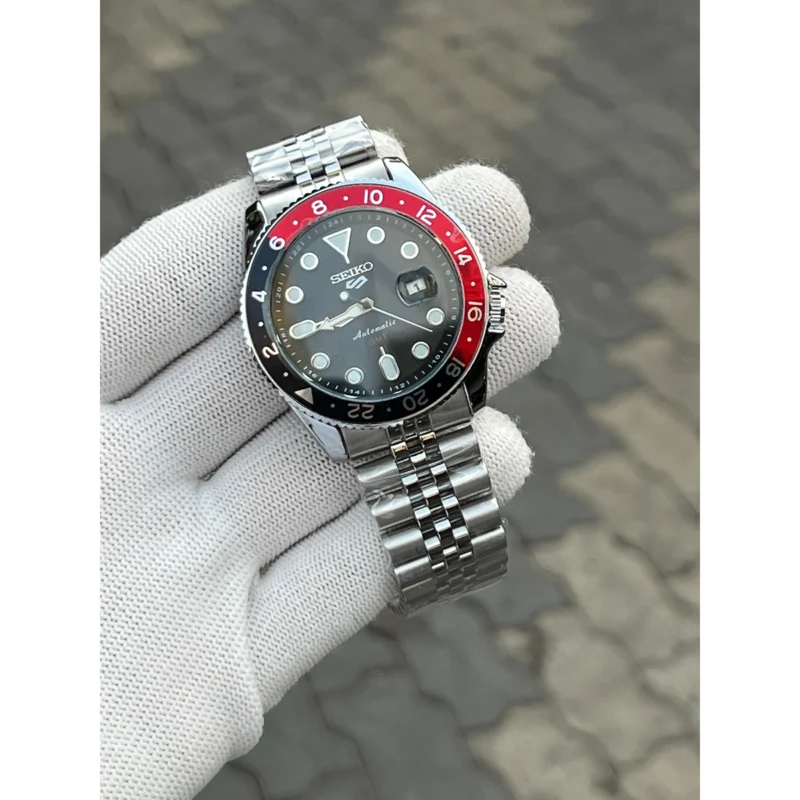 Stylish Seiko 5 Sports Watch Swift Movement Back Open For Men (JH475) - stayhit.in