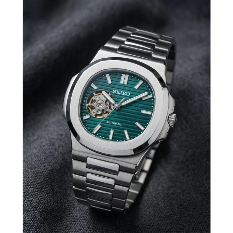 Stylish Seiko Mod Nautilus Watch For Men (LAB797) - stayhit.in